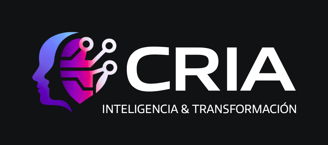 Logo CRIA con fondo oscuro